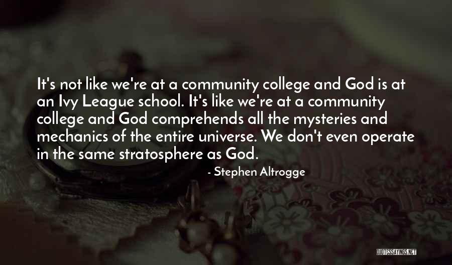 Ivy League Quotes By Stephen Altrogge