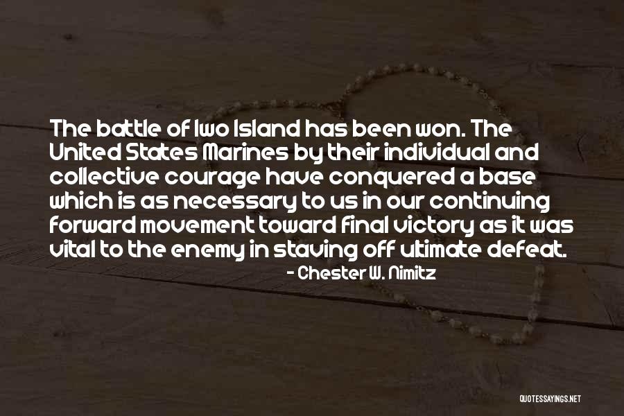 Iwo Jima Quotes By Chester W. Nimitz Iwo Jima Quotes By Chester W. Nimitz