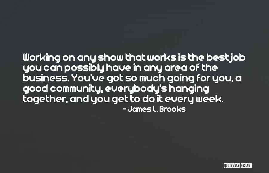 Iyad Perdaus Quotes By James L. Brooks Iyad Perdaus Quotes By James L. Brooks