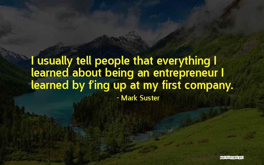 Iyoumeals Quotes By Mark Suster Iyoumeals Quotes By Mark Suster