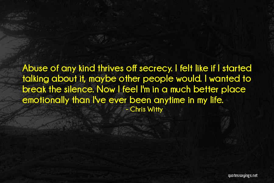 Izabella Alvarez Quotes By Chris Witty Izabella Alvarez Quotes By Chris Witty