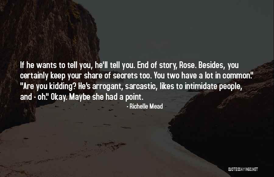 Izadji Quotes By Richelle Mead Izadji Quotes By Richelle Mead