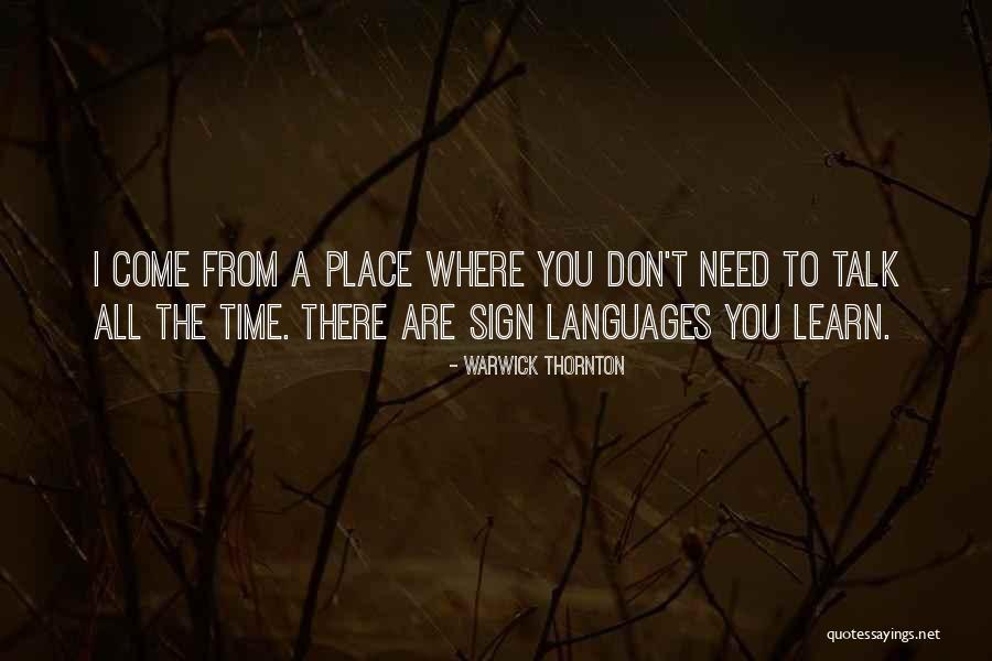 Izantu Quotes By Warwick Thornton Izantu Quotes By Warwick Thornton