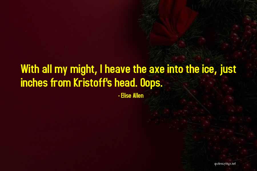 Izip Bike Quotes By Elise Allen