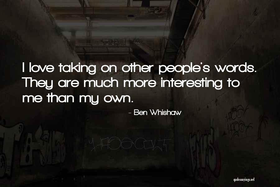 Izzy Stannard Quotes By Ben Whishaw Izzy Stannard Quotes By Ben Whishaw