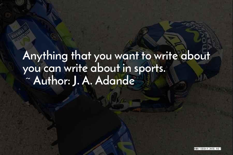 J. A. Adande Quotes 1702081