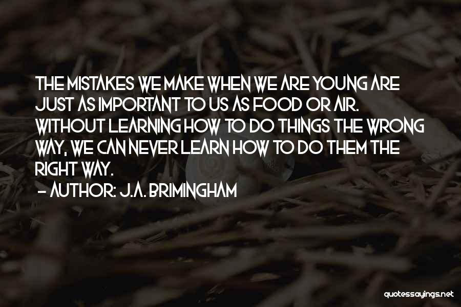 J.A. Brimingham Quotes 989980