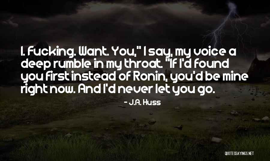 J.A. Huss Quotes 145920