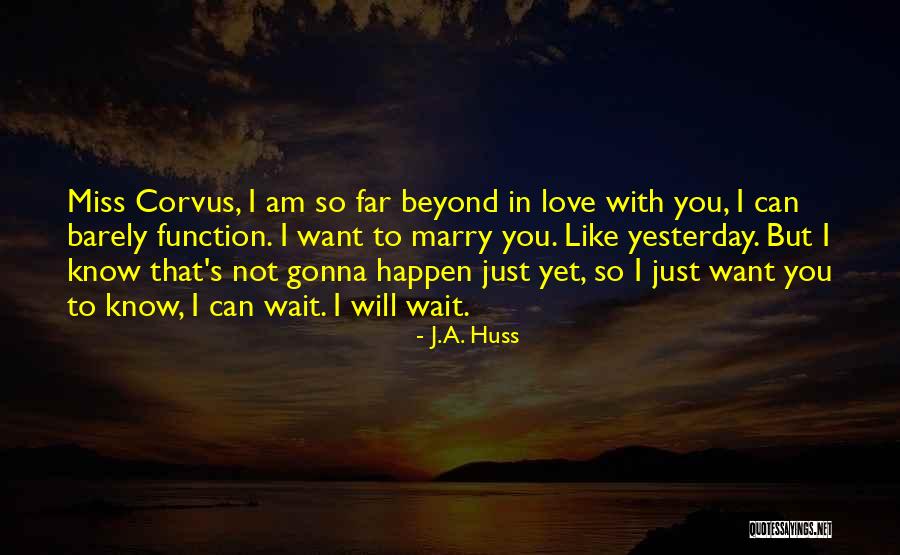 J.A. Huss Quotes 257443