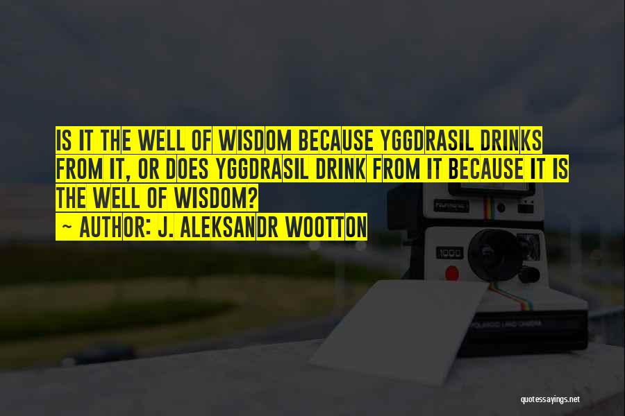 J. Aleksandr Wootton Quotes 1542305