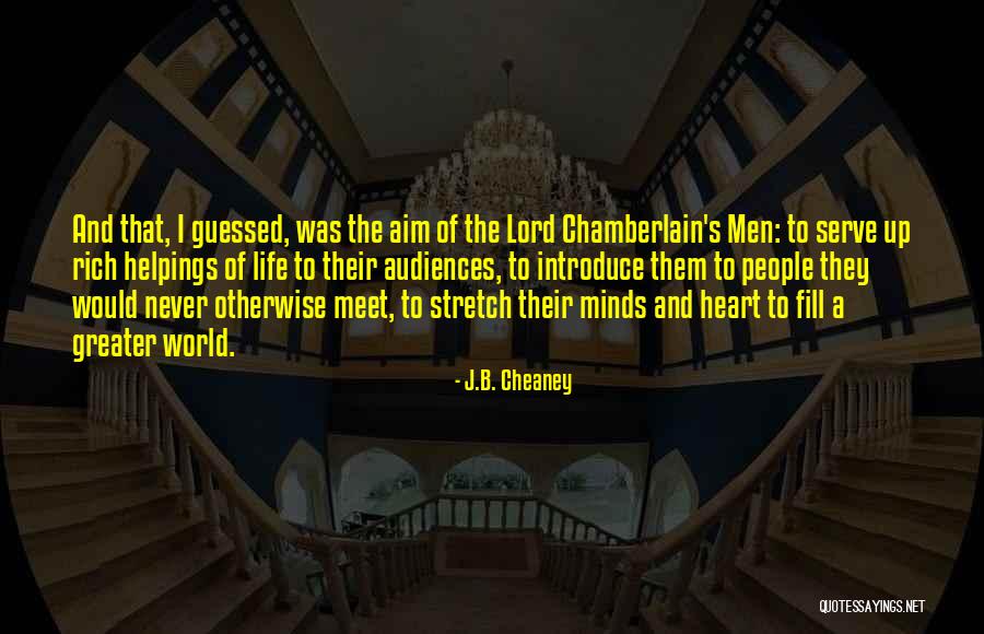 J.B. Cheaney Quotes 1392056 J.B. Cheaney Quotes 1392056