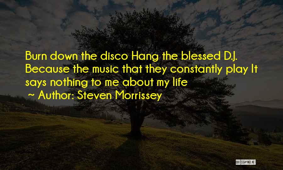 J.b. Play Quotes By Steven Morrissey