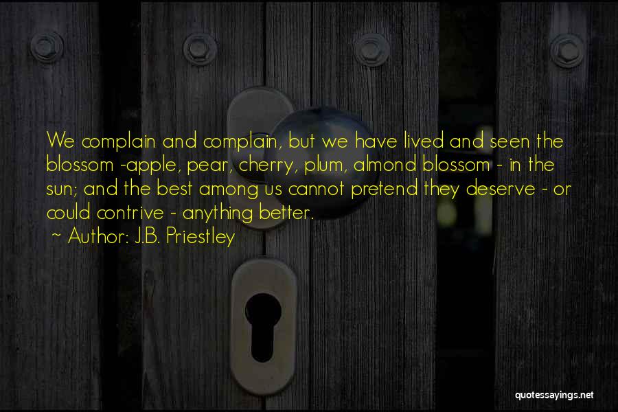 J.B. Priestley Quotes 561300