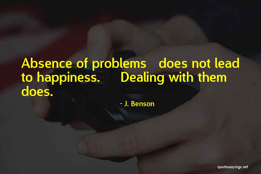 J. Benson Quotes 1907126