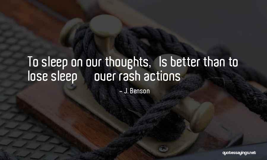 J. Benson Quotes 446263 J. Benson Quotes 446263