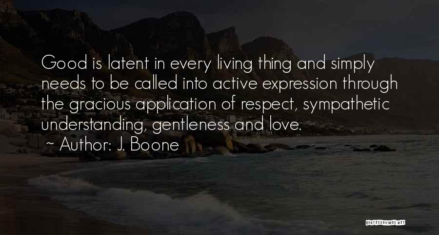 J. Boone Quotes 1870863