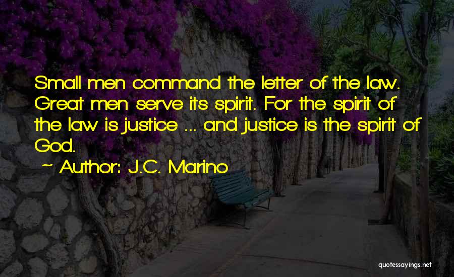 J.c Quotes By J.C. Marino