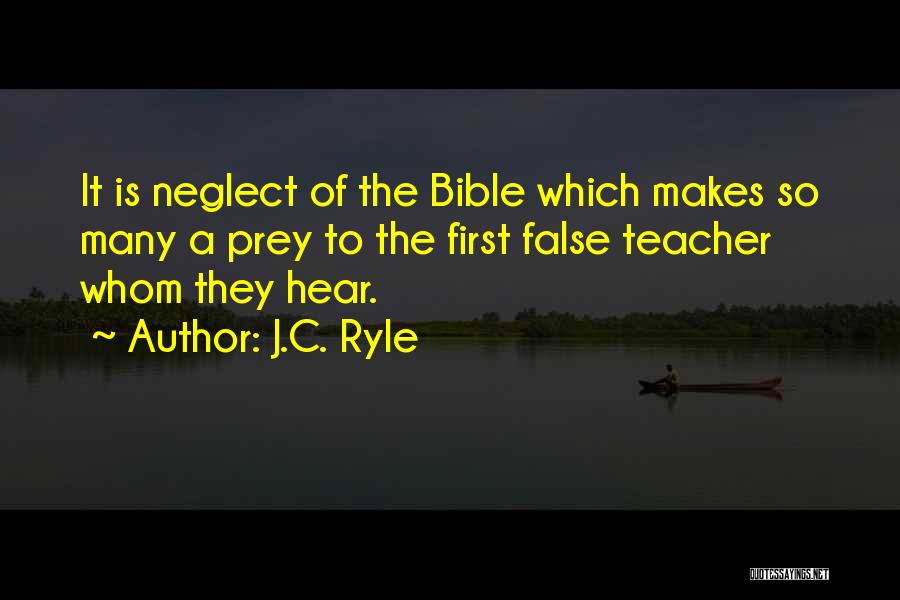 J.c Quotes By J.C. Ryle