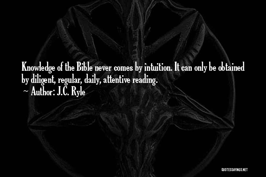 J.c Quotes By J.C. Ryle