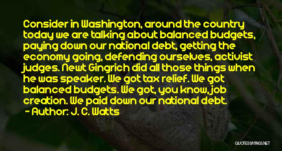 J. C. Watts Quotes 1682882