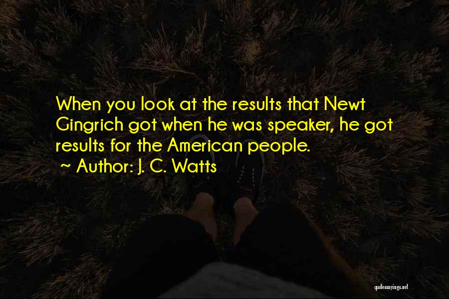 J. C. Watts Quotes 1960218