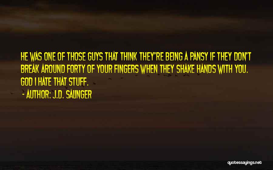 J.D. Salinger Quotes 1080171