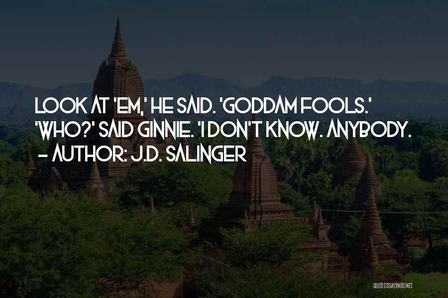 J.D. Salinger Quotes 97138