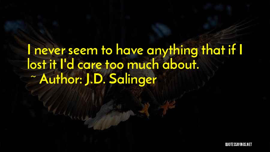 J.D. Salinger Quotes 998227