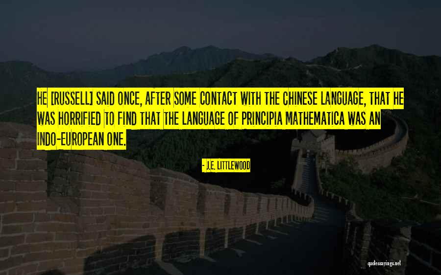 J.E. Littlewood Quotes 1676674 J.E. Littlewood Quotes 1676674