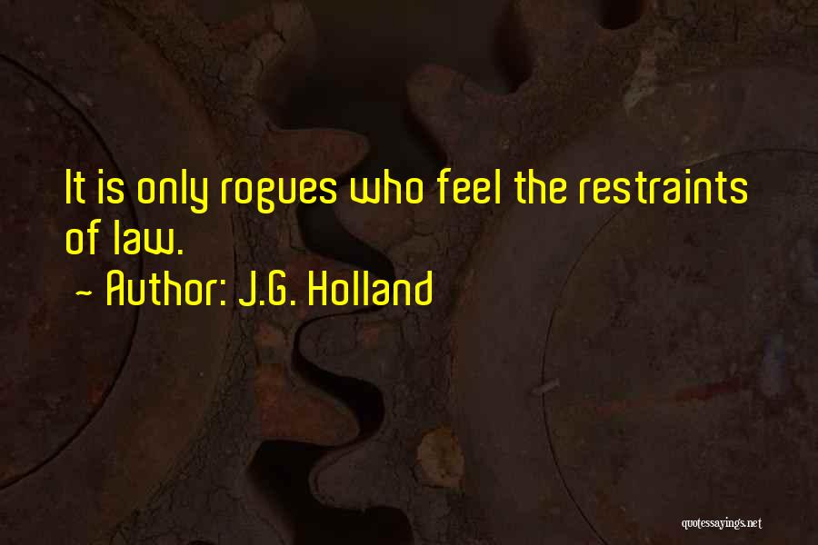 J.G. Holland Quotes 113912