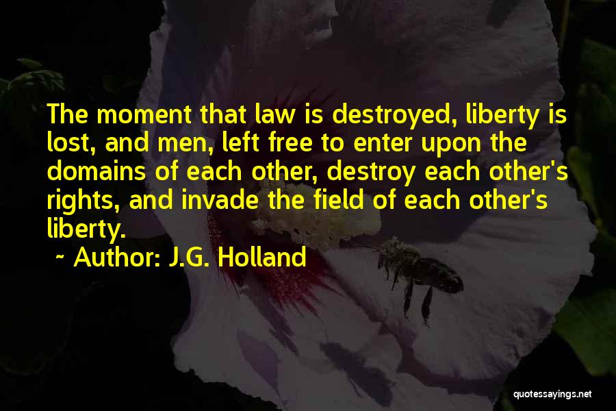 J.G. Holland Quotes 131042
