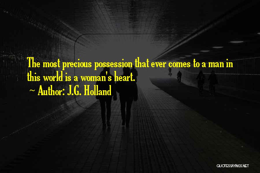 J.G. Holland Quotes 1759898