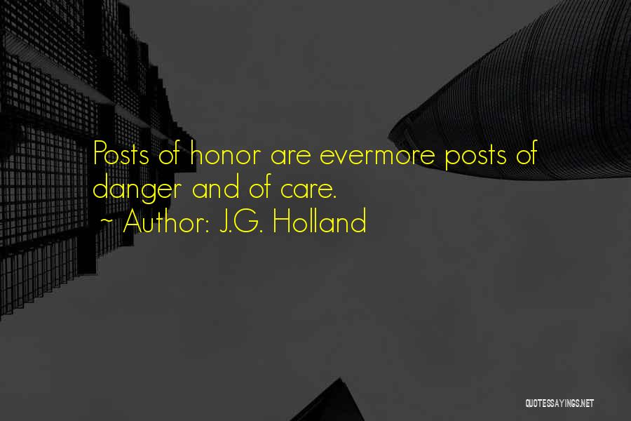 J.G. Holland Quotes 404960