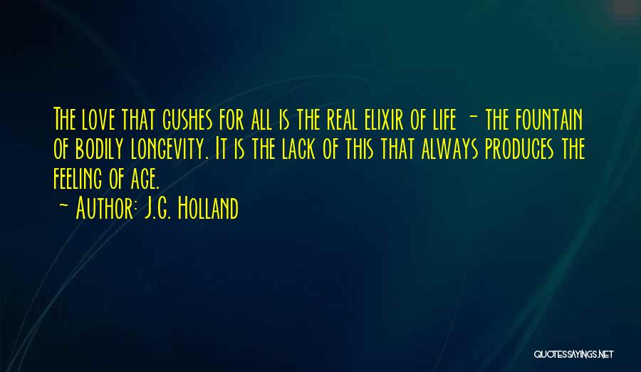 J.G. Holland Quotes 498852