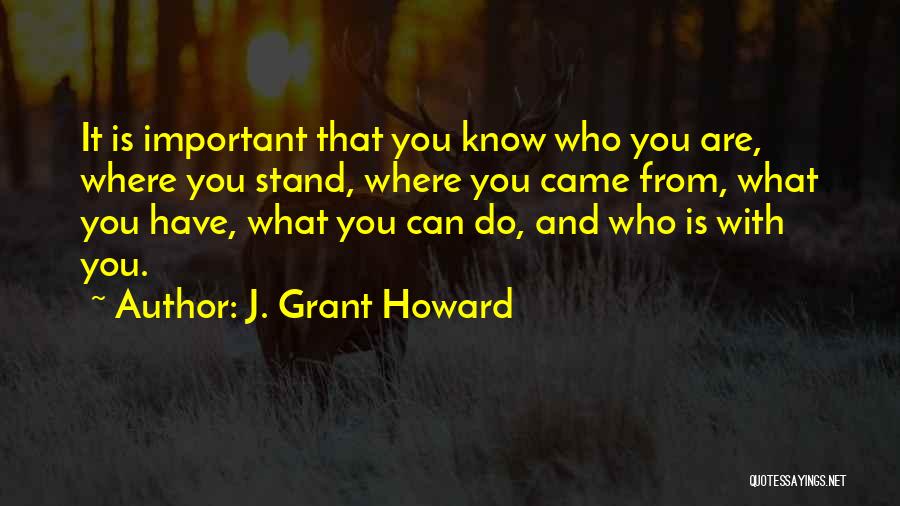 J. Grant Howard Quotes 1140585