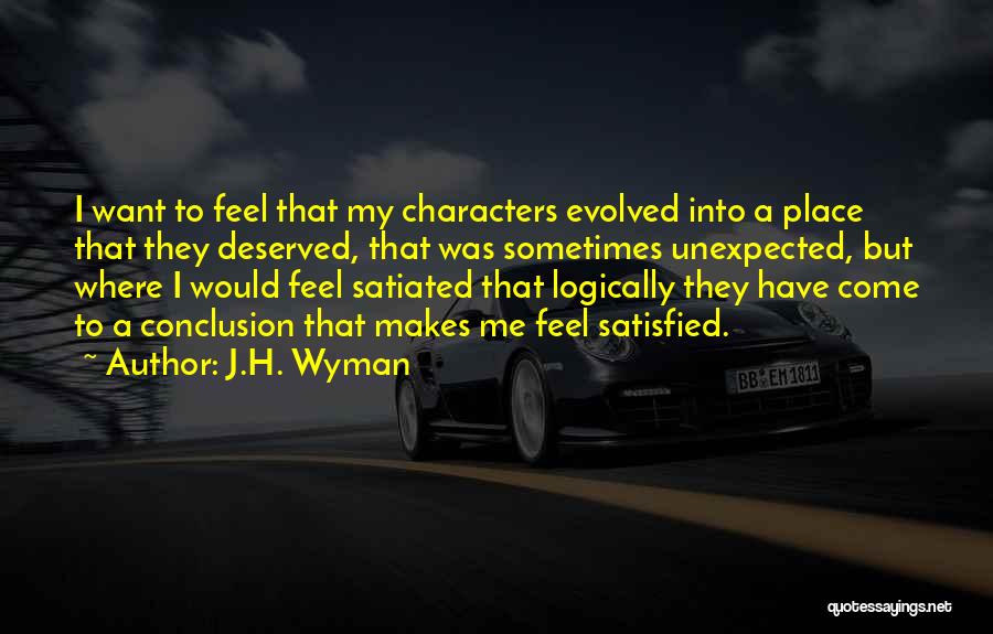 J.H. Wyman Quotes 1672282