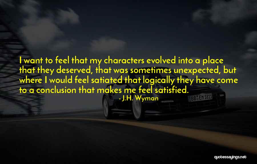 J.H. Wyman Quotes 1672282