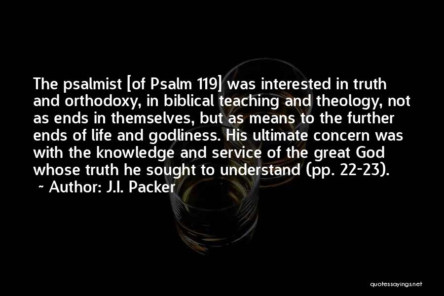 J.I. Packer Quotes 1245897