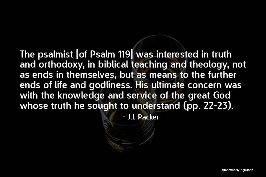 J.I. Packer Quotes 1245897 J.I. Packer Quotes 1245897