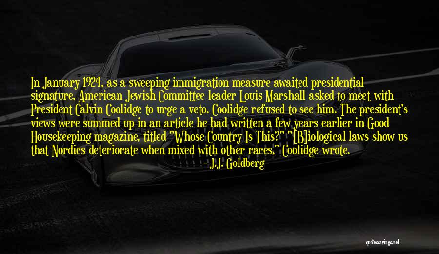 J.J. Goldberg Quotes 895325 J.J. Goldberg Quotes 895325