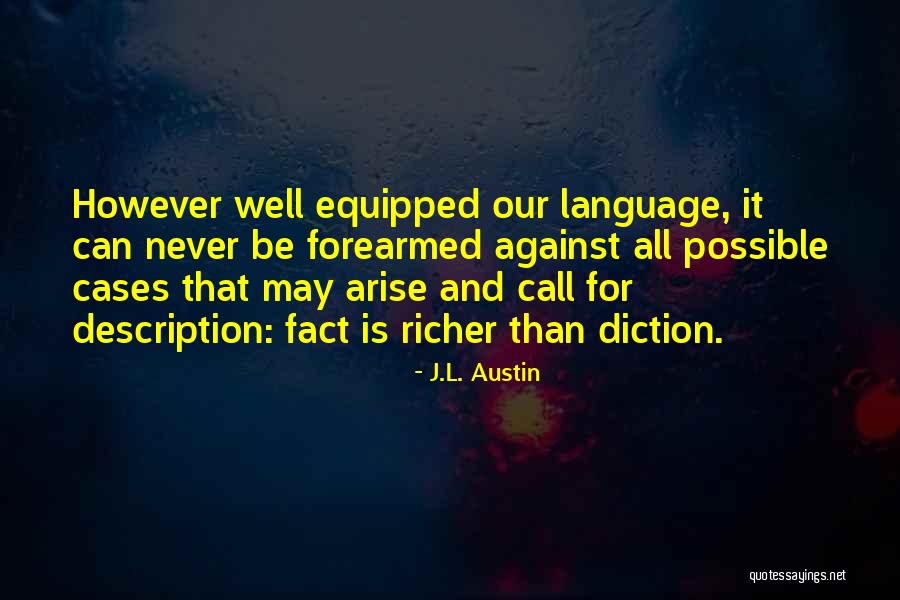 J.L. Austin Quotes 470693