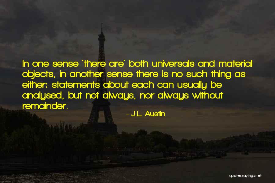 J.L. Austin Quotes 985759