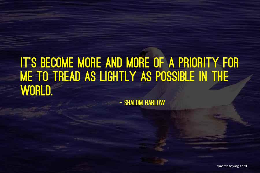 J L Harlow Quotes By Shalom Harlow J L Harlow Quotes By Shalom Harlow