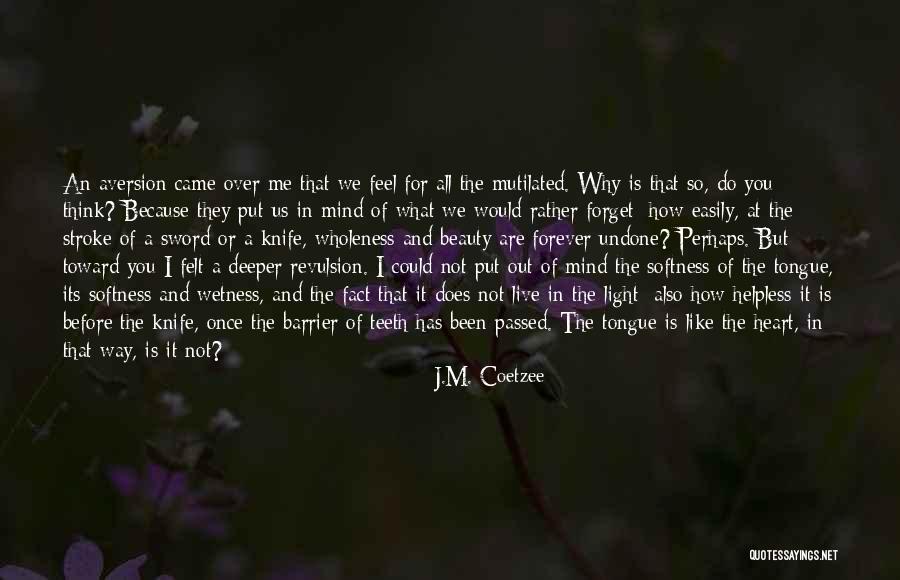 J.M. Coetzee Quotes 508765