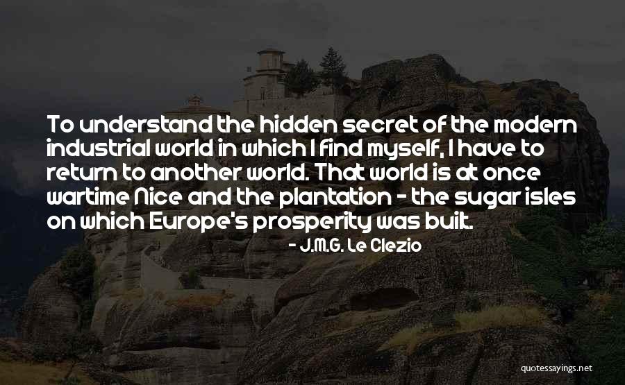 J.M.G. Le Clezio Quotes 940603