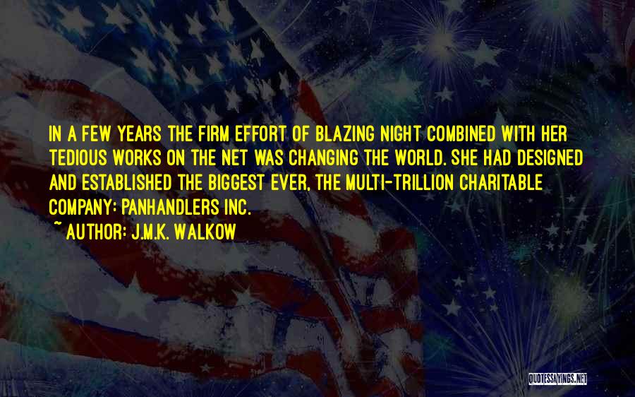 J.M.K. Walkow Quotes 288807