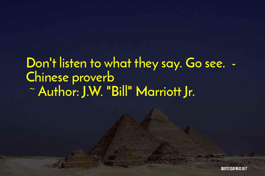 J Marriott Quotes By J.W. 