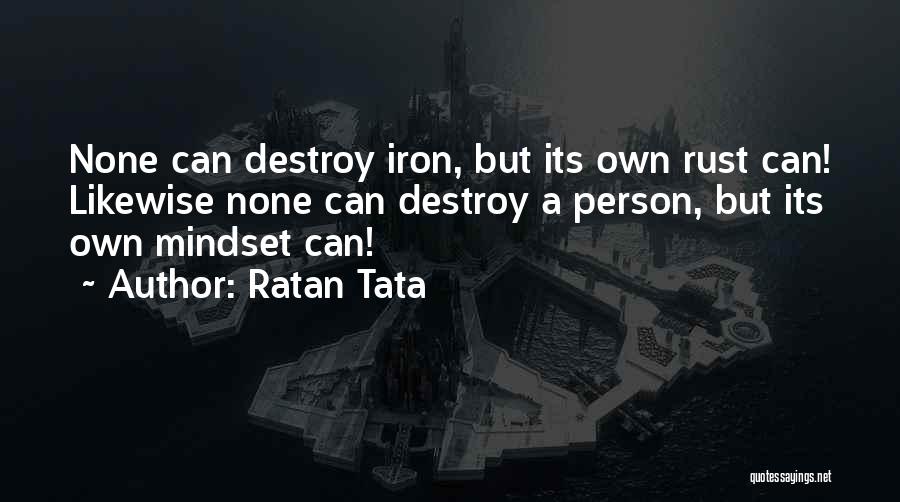 J N Tata Quotes By Ratan Tata