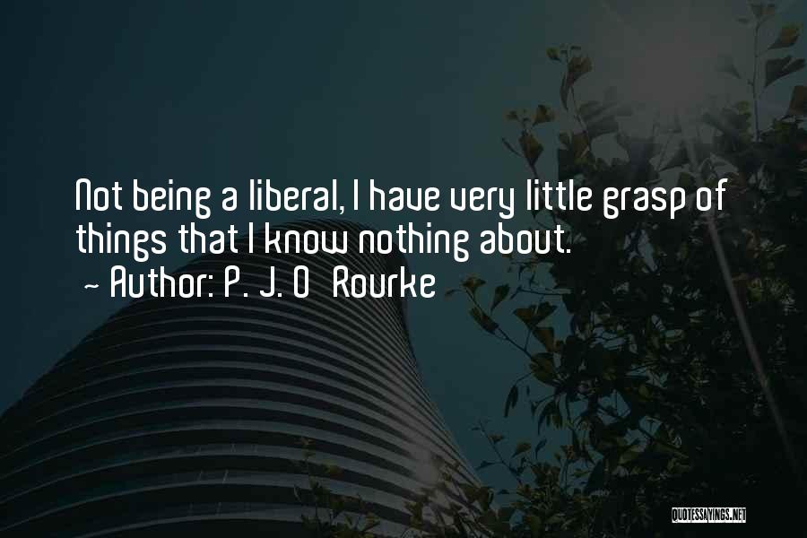 J O'rourke Quotes By P. J. O'Rourke