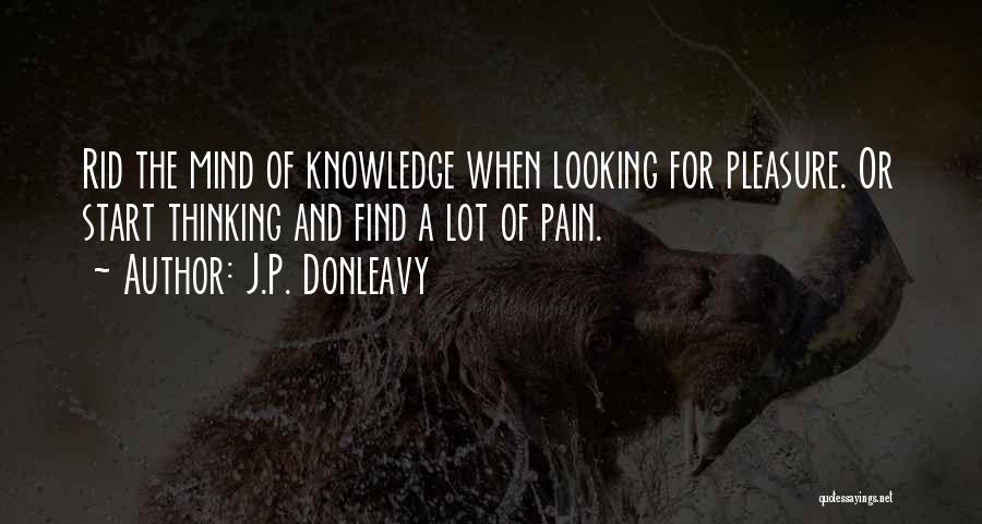 J.P. Donleavy Quotes 2041222